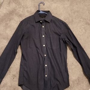 Banana Republic Non Iron classic fit men's button up, Size:S Dark blue/navy